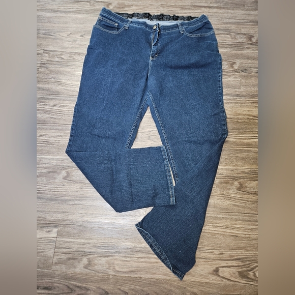 Riders by Lee Plus Size Straight Leg Jeans 22WL (Long) - Picture 2 of 9